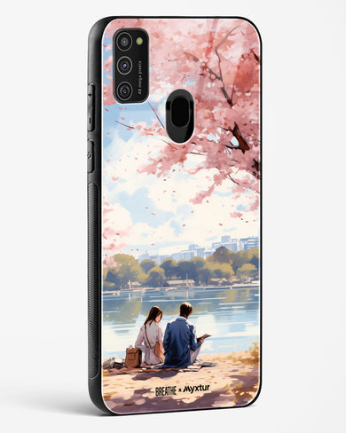 Sakura Serenade [BREATHE] Glass Case Phone Cover-(Samsung)