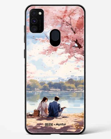 Sakura Serenade [BREATHE] Glass Case Phone Cover-(Samsung)