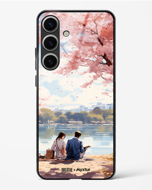 Sakura Serenade [BREATHE] Glass Case Phone Cover-(Samsung)