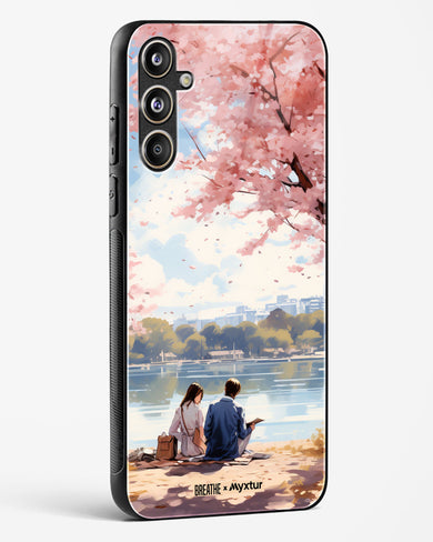 Sakura Serenade [BREATHE] Glass Case Phone Cover (Samsung)