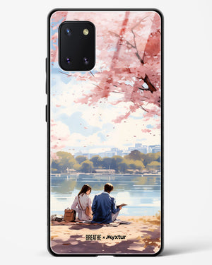 Sakura Serenade [BREATHE] Glass Case Phone Cover-(Samsung)