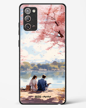 Sakura Serenade [BREATHE] Glass Case Phone Cover (Samsung)