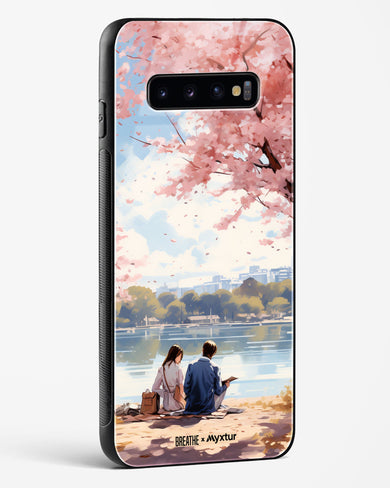 Sakura Serenade [BREATHE] Glass Case Phone Cover-(Samsung)