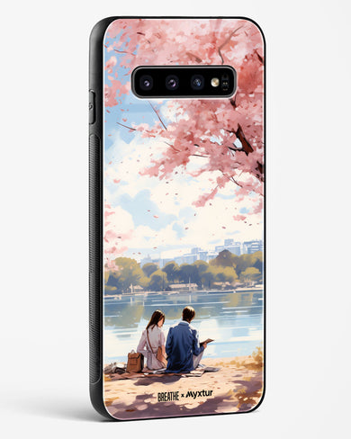Sakura Serenade [BREATHE] Glass Case Phone Cover (Samsung)