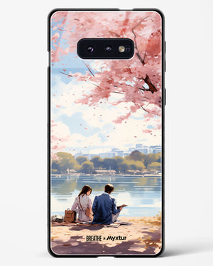 Sakura Serenade [BREATHE] Glass Case Phone Cover-(Samsung)