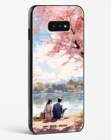 Sakura Serenade [BREATHE] Glass Case Phone Cover-(Samsung)