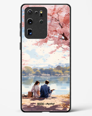 Sakura Serenade [BREATHE] Glass Case Phone Cover (Samsung)