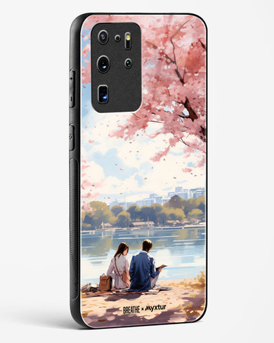 Sakura Serenade [BREATHE] Glass Case Phone Cover-(Samsung)