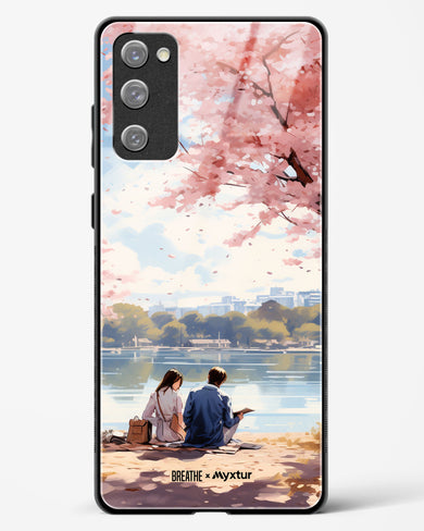 Sakura Serenade [BREATHE] Glass Case Phone Cover (Samsung)