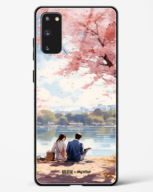 Sakura Serenade [BREATHE] Glass Case Phone Cover-(Samsung)