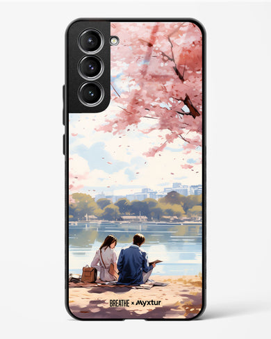 Sakura Serenade [BREATHE] Glass Case Phone Cover-(Samsung)