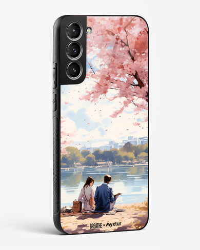 Sakura Serenade [BREATHE] Glass Case Phone Cover-(Samsung)