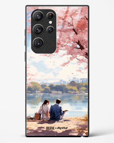 Sakura Serenade [BREATHE] Glass Case Phone Cover-(Samsung)