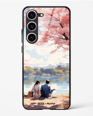 Sakura Serenade [BREATHE] Glass Case Phone Cover-(Samsung)