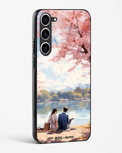 Sakura Serenade [BREATHE] Glass Case Phone Cover-(Samsung)