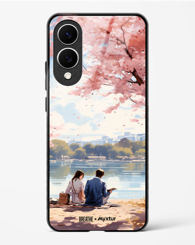 Sakura Serenade [BREATHE] Glass Case Phone Cover (Samsung)