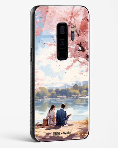 Sakura Serenade [BREATHE] Glass Case Phone Cover-(Samsung)