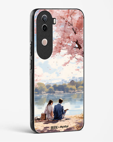 Sakura Serenade [BREATHE] Glass Case Phone Cover (Vivo)