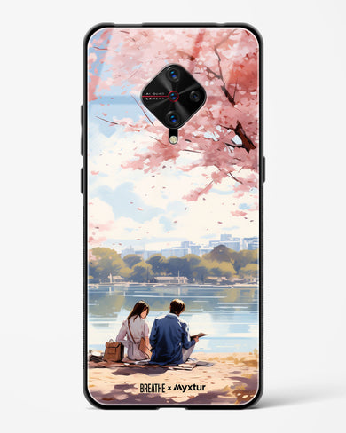 Sakura Serenade [BREATHE] Glass Case Phone Cover-(Vivo)