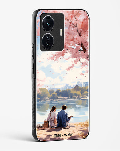 Sakura Serenade [BREATHE] Glass Case Phone Cover (Vivo)
