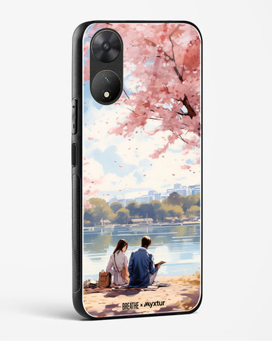 Sakura Serenade [BREATHE] Glass Case Phone Cover-(Vivo)