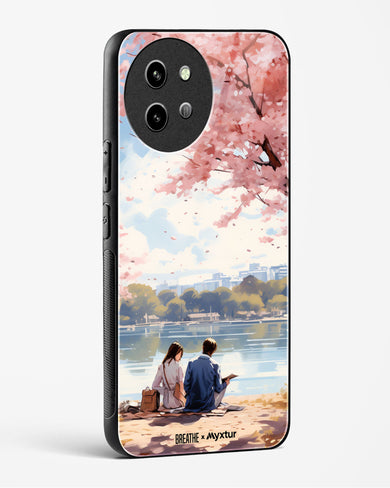 Sakura Serenade [BREATHE] Glass Case Phone Cover (Vivo)