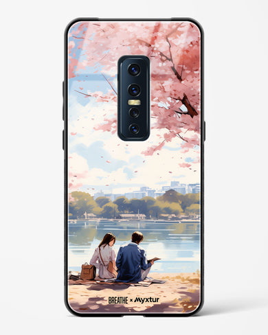 Sakura Serenade [BREATHE] Glass Case Phone Cover-(Vivo)