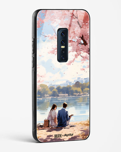 Sakura Serenade [BREATHE] Glass Case Phone Cover-(Vivo)