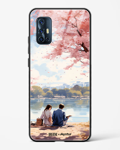 Sakura Serenade [BREATHE] Glass Case Phone Cover (Vivo)