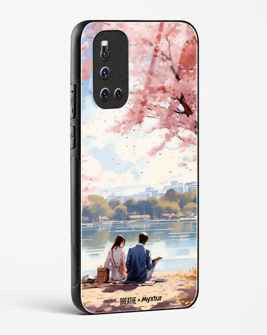 Sakura Serenade [BREATHE] Glass Case Phone Cover-(Vivo)