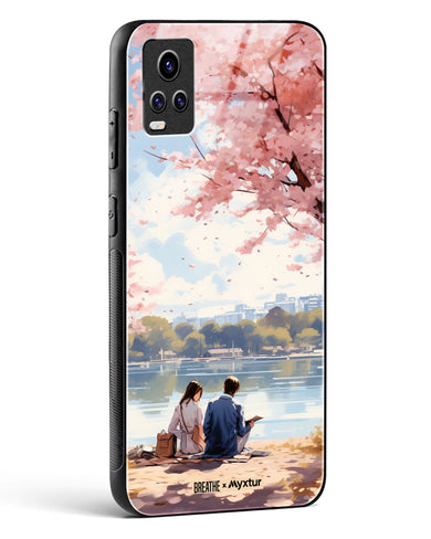 Sakura Serenade [BREATHE] Glass Case Phone Cover-(Vivo)