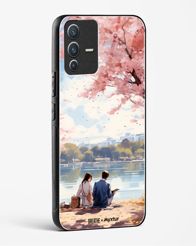 Sakura Serenade [BREATHE] Glass Case Phone Cover-(Vivo)