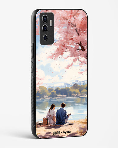 Sakura Serenade [BREATHE] Glass Case Phone Cover-(Vivo)