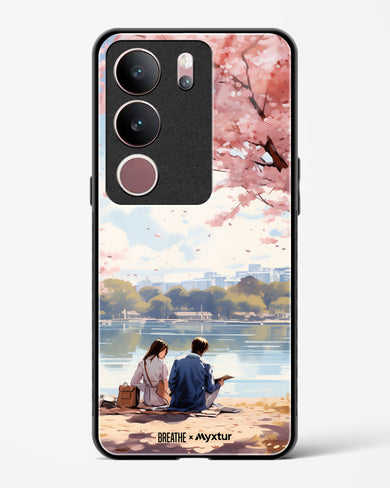 Sakura Serenade [BREATHE] Glass Case Phone Cover (Vivo)