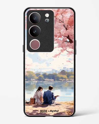 Sakura Serenade [BREATHE] Glass Case Phone Cover (Vivo)