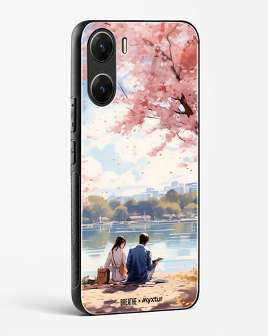 Sakura Serenade [BREATHE] Glass Case Phone Cover-(Vivo)