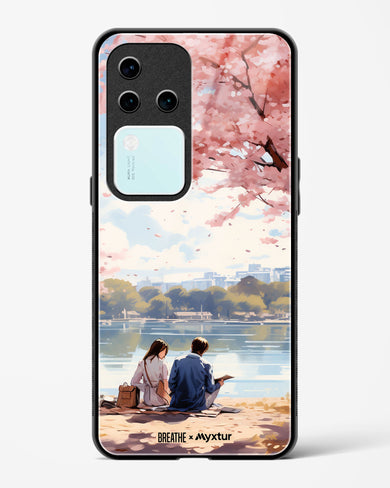 Sakura Serenade [BREATHE] Glass Case Phone Cover (Vivo)