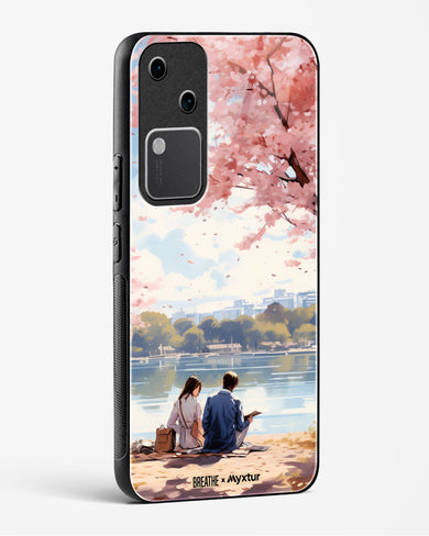 Sakura Serenade [BREATHE] Glass Case Phone Cover (Vivo)