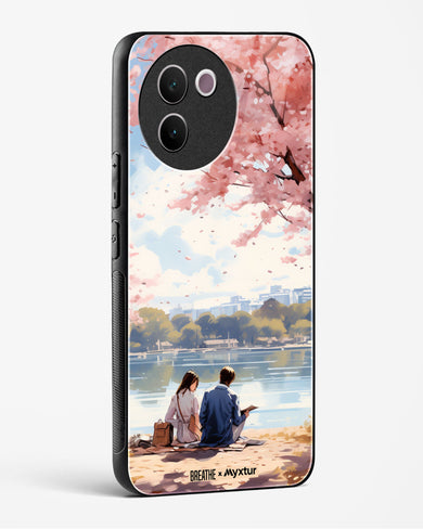 Sakura Serenade [BREATHE] Glass Case Phone Cover (Vivo)