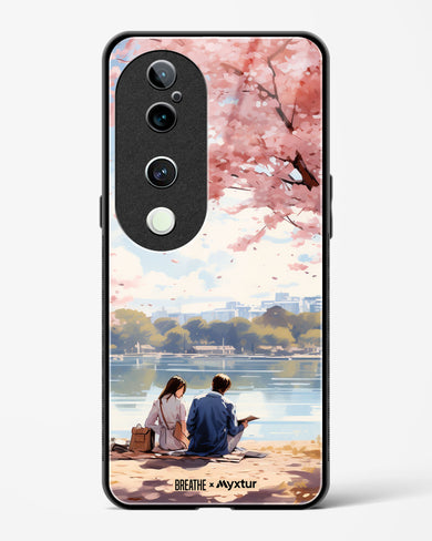 Sakura Serenade [BREATHE] Glass Case Phone Cover (Vivo)