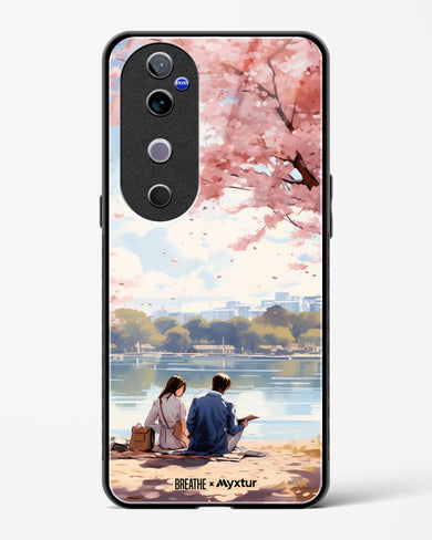 Sakura Serenade [BREATHE] Glass Case Phone Cover (Vivo)