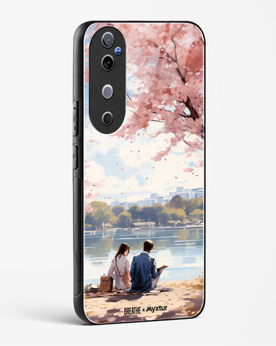 Sakura Serenade [BREATHE] Glass Case Phone Cover (Vivo)