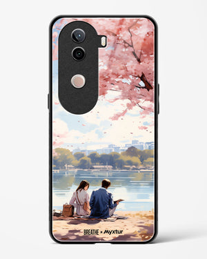 Sakura Serenade [BREATHE] Glass Case Phone Cover (Vivo)