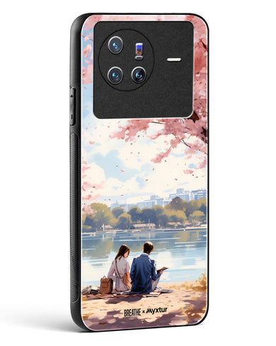Sakura Serenade [BREATHE] Glass Case Phone Cover (Vivo)