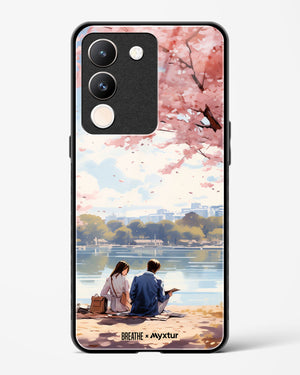 Sakura Serenade [BREATHE] Glass Case Phone Cover (Vivo)