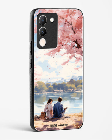 Sakura Serenade [BREATHE] Glass Case Phone Cover (Vivo)