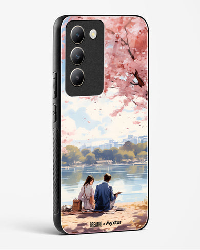 Sakura Serenade [BREATHE] Glass Case Phone Cover (Vivo)