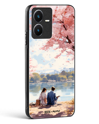 Sakura Serenade [BREATHE] Glass Case Phone Cover-(Vivo)