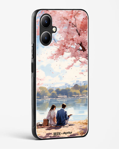 Sakura Serenade [BREATHE] Glass Case Phone Cover-(Vivo)