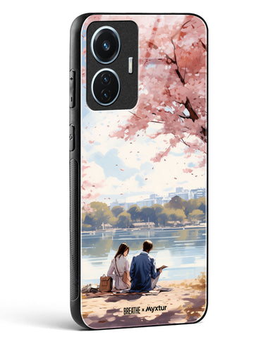 Sakura Serenade [BREATHE] Glass Case Phone Cover (Vivo)
